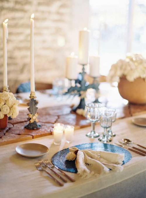 Сервировка со старинным шармом 09