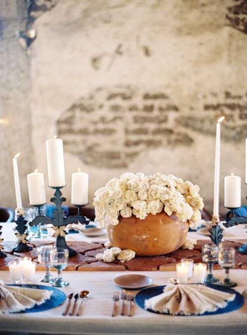 Сервировка со старинным шармом 04