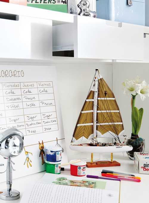 Прекрасная детская с морскими элементами 05