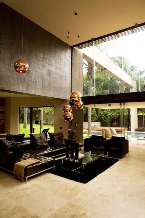 Золото как стильный элемент в интерьере 11