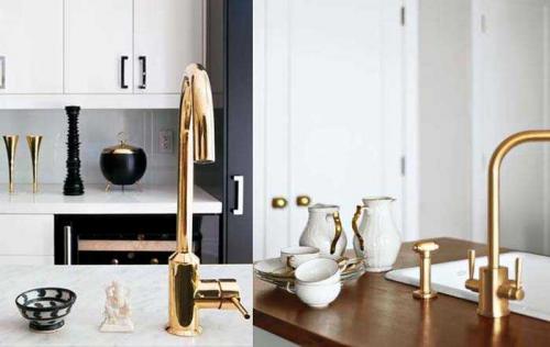 Золото как стильный элемент в интерьере 13