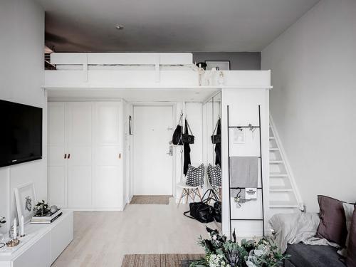 Белая малышка: квартира-студия на 32 кв. м 08