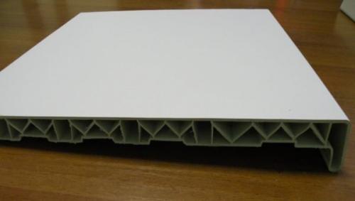 Конструкция пластикового подоконника. Ти.  Пластиковые