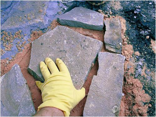 Песчаник для дорожек. Применение песчаника 04