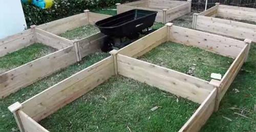 Как сделать грядки без досок. Как сделать высокие грядки своими руками.