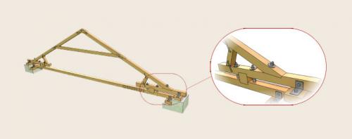 Деревянные балки перекрытия 8 метров. Узлы ферм