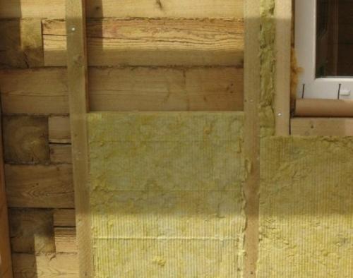 Как утеплить дом из бруса изнутри. Техника утепления дома из бруса 08