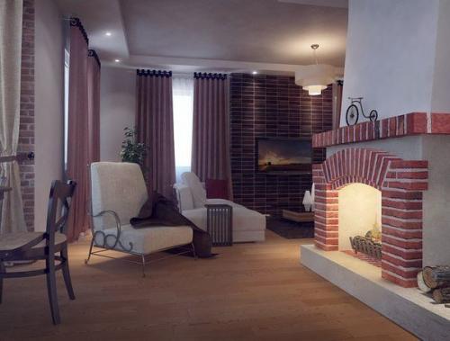 Кухня объединенная с гостиной 02