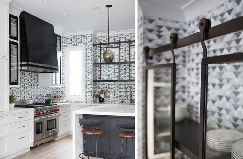 Стильный черно-белый интерьер 03