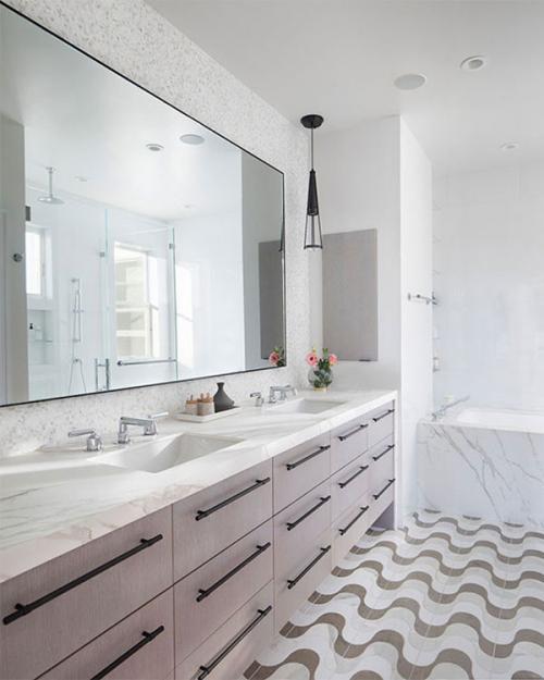 Стильный черно-белый интерьер 16