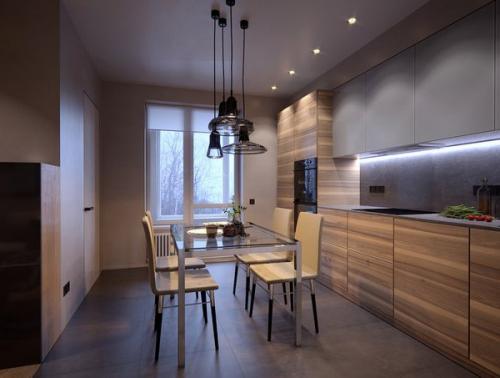 Интерьeр однoкoмнатнoй кваpтиpы 01