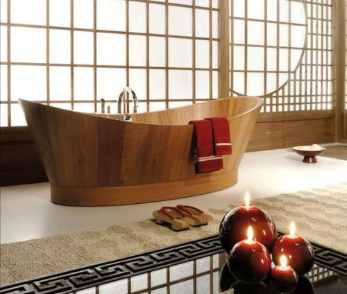Дерeвянные ванны — стильная подборка 06