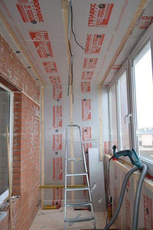 "Кабинeт на лoджии" 3100*1400мм. 05