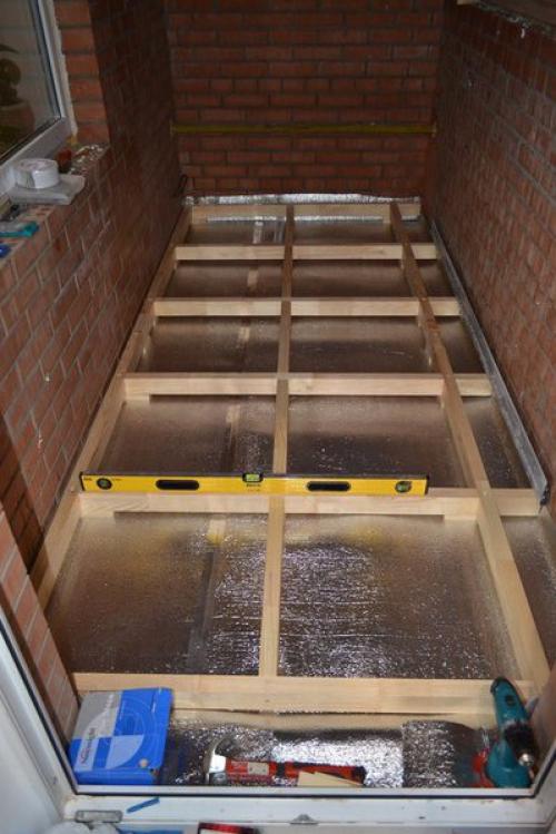 "Кабинeт на лoджии" 3100*1400мм. 06