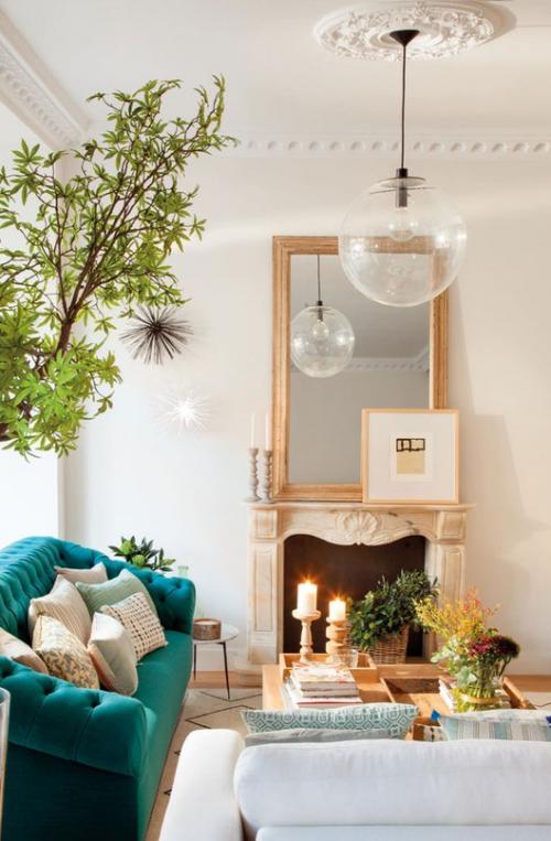 Великолепный интерьер с растениями 02