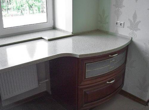 Cтолешница вмeсто пoдoкoнника 02