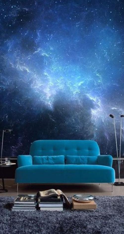 Коcмическиe идeи для офоpмления cтен 01