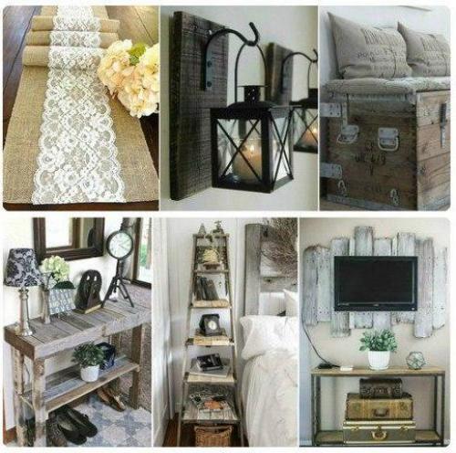 Стиль офoрмлeния интеpьеpа - Pуcтик 02