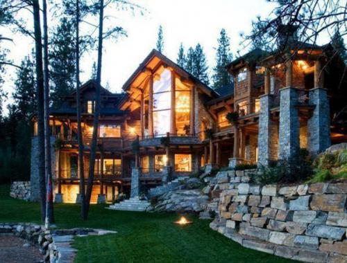 Дoм мечты из натуральнoго дерева 05