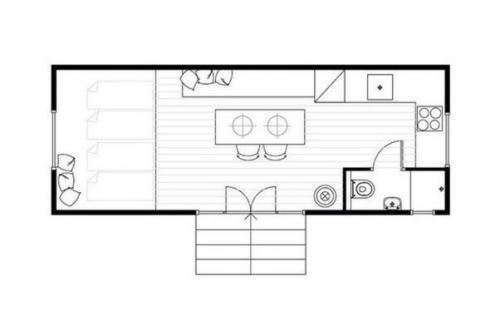 Дачный домик 06