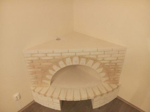 Угловой камин своими руками 07