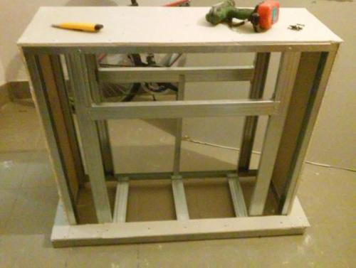 Фальш-камин своими руакми 05