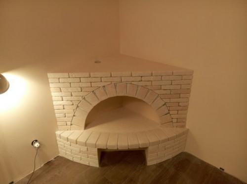 Угловой камин своими руками 06