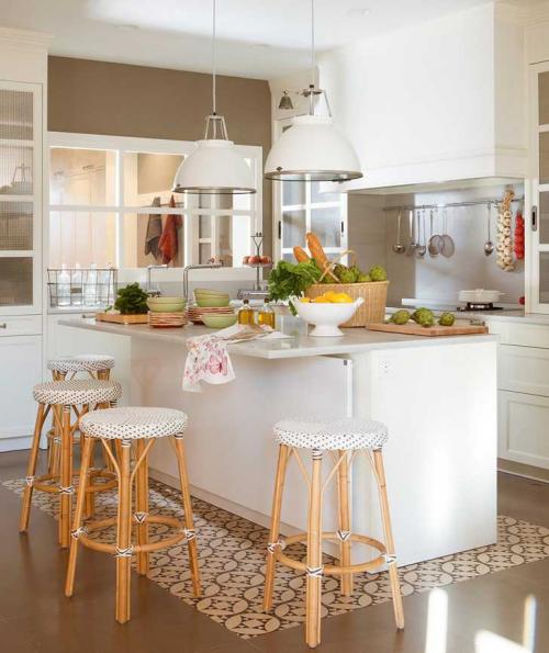 Великолепные белые кухни 07