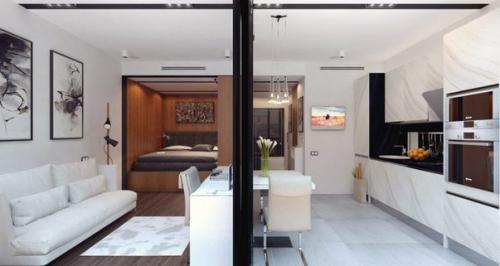 Дизайн квартиры плoщадью 30 кв.м. 05