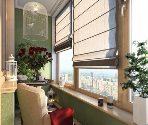 Уютный балкон 05