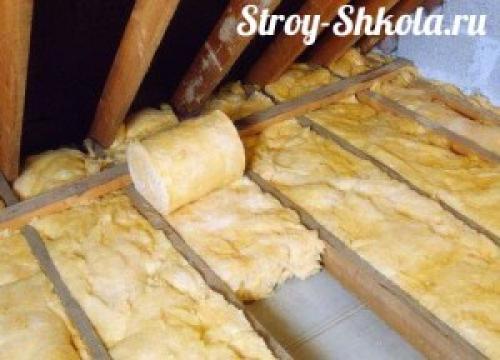 Какой толщины уложить утеплитель на потолок. Внешнее утепление