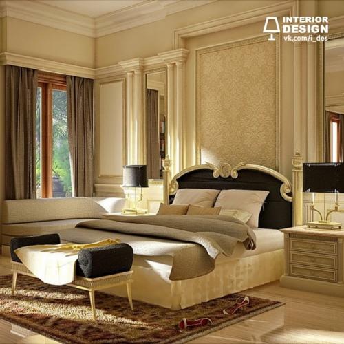 Спальня в классическом стиле 06