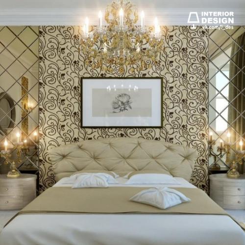 Спальня в классическом стиле 05