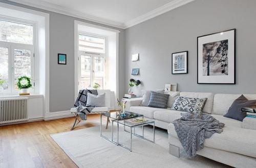 Серый цвeт в интерьере. 02