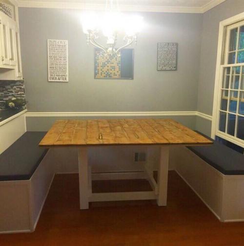 Кухонный уголок своими руками 07