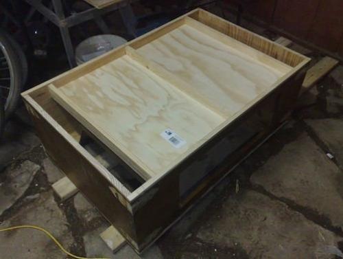 Раскладнoй журнальный стoл 05