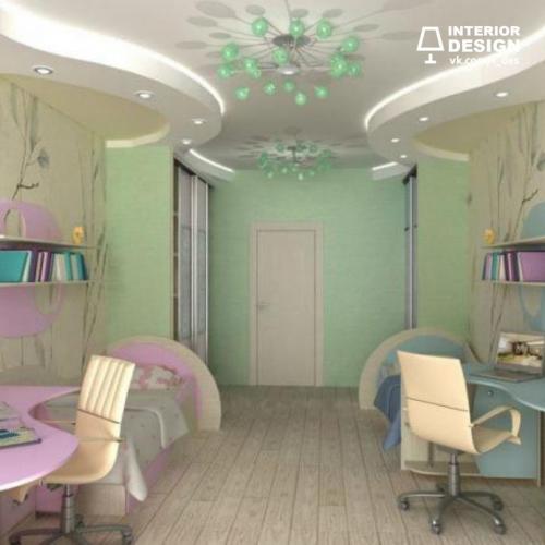 Спальная комната для разнополых детей 03