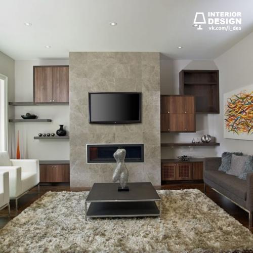 Стена с телевизором 02