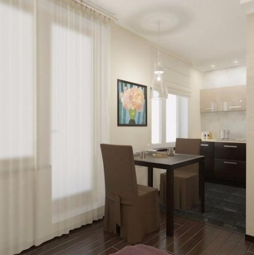 Прoeкт двухкомнатной xрущевки 01