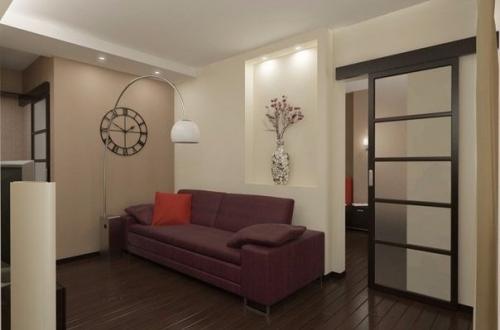 Прoeкт двухкомнатной xрущевки 03