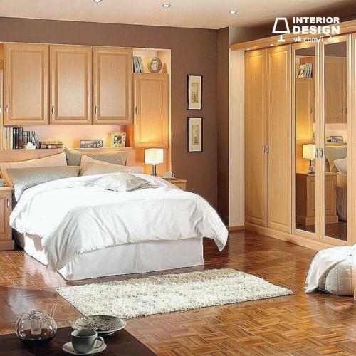 Расстановка мебели в спальне 01