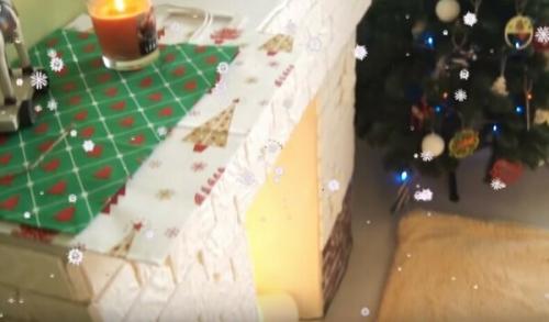 Декор на Новый год 2020 своими руками. Камин своими руками