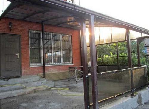 Как пристроить террасу к деревянному дому. Какие бывают