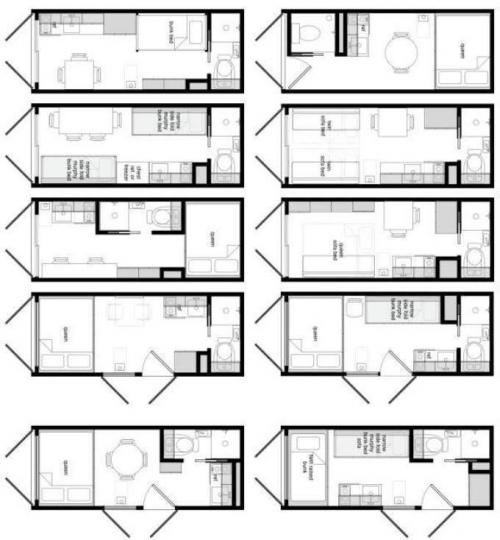 Строительство из контейнеров морских. Проекты домов из морских контейнеров