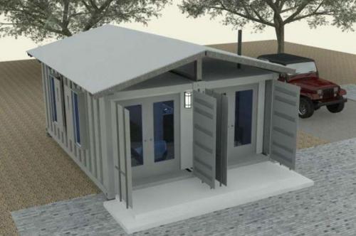 Строительство из контейнеров морских. Проекты домов из морских контейнеров