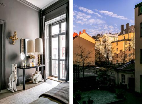 Золотые детали в интерьере скандинавской квартиры (87 кв. м) 15