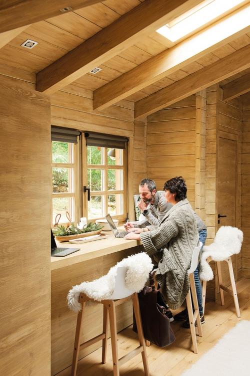 Современный деревянный дом 07