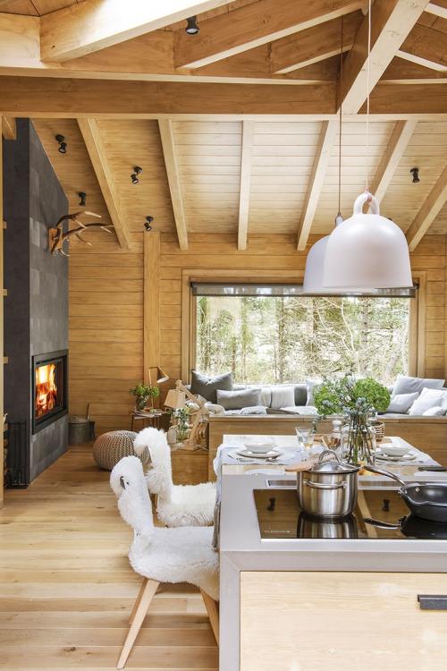 Современный деревянный дом 03