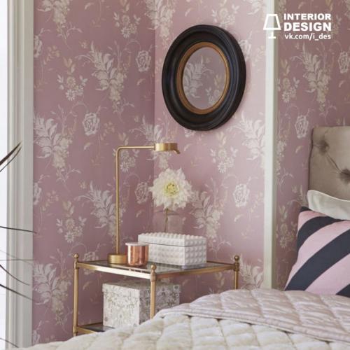 Розовый цвет создает светлую и уютную атмосферу в помещении 02