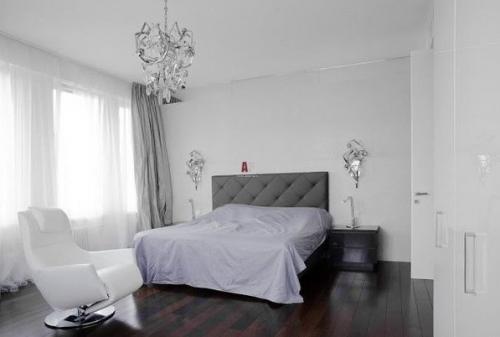 Спальни в спокойных тонах 06